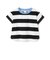 【WEB限定カラーあり/食品防汚】ボーダー半袖Tシャツ