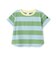 【WEB限定カラーあり/食品防汚】ボーダー半袖Tシャツ