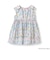 【泉屋 サク】【リンク】肩リボンフラワーキャットワンピース
