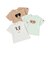 【接触冷感】DOGアップリケ半袖Tシャツ