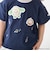 【いないいないばあっ！】音符刺繍半袖Tシャツ
