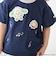 【いないいないばあっ！】音符刺繍半袖Tシャツ