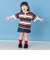 鹿の子ボーダーヘンリービック半袖ポロ
