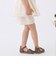 サイドギャザーレースショートパンツ