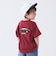 【接触冷感】バックアップリケ半袖Tシャツ