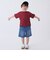 【接触冷感】バックアップリケ半袖Tシャツ