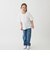 【接触冷感】バックアップリケ半袖Tシャツ