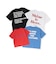 【綿100】【365D】メッセージバックBIGロゴTEE