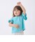 【プティプラ】アルファベット袖フリルTシャツ