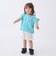 【プティプラ】アルファベット袖フリルTシャツ