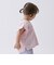 【プティプラ】アルファベット袖フリルTシャツ