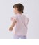 【プティプラ】アルファベット袖フリルTシャツ