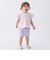 【プティプラ】アルファベット袖フリルTシャツ