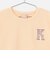 【プティプラ】アルファベット袖フリルTシャツ