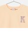 【プティプラ】アルファベット袖フリルTシャツ