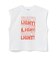 ロゴプリントタンクTシャツ