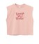 ロゴプリントタンクTシャツ