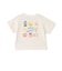 【プティプラ/WEB先行】バックプリント半袖Tシャツ