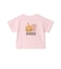【プティプラ/WEB先行】バックプリント半袖Tシャツ
