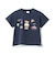 【接触冷感】くま旅アップリケ半袖Tシャツ