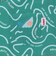 【WEB別注】【JAWS】シアサッカー総柄半袖シャツ