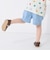 綿レーヨン布帛ショートパンツ