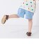 綿レーヨン布帛ショートパンツ