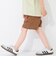 綿レーヨン布帛ショートパンツ