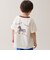 【接触冷感】ネップグラフィック半袖Tシャツ
