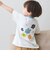 【接触冷感】ネップグラフィック半袖Tシャツ