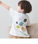 【接触冷感】ネップグラフィック半袖Tシャツ