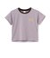 【接触冷感】ネップグラフィック半袖Tシャツ