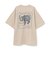 【ELEPHANT/リンク】ゆるシルエット半袖Tシャツ