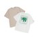 【ELEPHANT/リンク】ゆるシルエット半袖Tシャツ