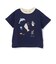 【接触冷感】海のいきものアップリケ半袖Tシャツ
