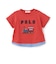 【POLO BCS】アップリケ半袖Tシャツ