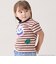 【WEB別注】【カンフーパンダ】ボーダー半袖Tシャツ