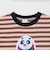 【WEB別注】【カンフーパンダ】ボーダー半袖Tシャツ