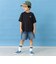 【綿100%】【365D.】アソートワンポイント刺しゅう半袖Tシャツ