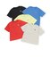 【綿100%】【365D.】アソートワンポイント刺しゅう半袖Tシャツ