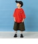 【親子リンク】バックロゴ刺しゅうビック半袖Tシャツ