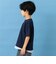 裾レイヤード風ワイドシルエット半袖Tシャツ