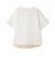 裾レイヤード風ワイドシルエット半袖Tシャツ