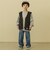 【アジャスター付き】【親子リンク】デニムペインターパンツ