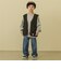 【アジャスター付き】【親子リンク】デニムペインターパンツ