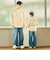 【アジャスター付き】【親子リンク】【DAD】デニムペインターパンツ
