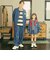 【アジャスター付き】【親子リンク】【DAD】デニムペインターパンツ