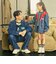 【アジャスター付き】【親子リンク】【DAD】デニムペインターパンツ
