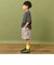 のびっとカットツイル柄ショートパンツ