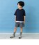 のびっとカットツイル柄ショートパンツ